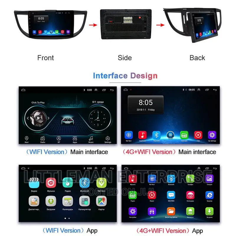 Honda CRV 2013 – 2016 Multimedia Player Android +FREE CAMERA