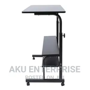 Laptop Computer Table Snack Table With Shleves, Adjustable