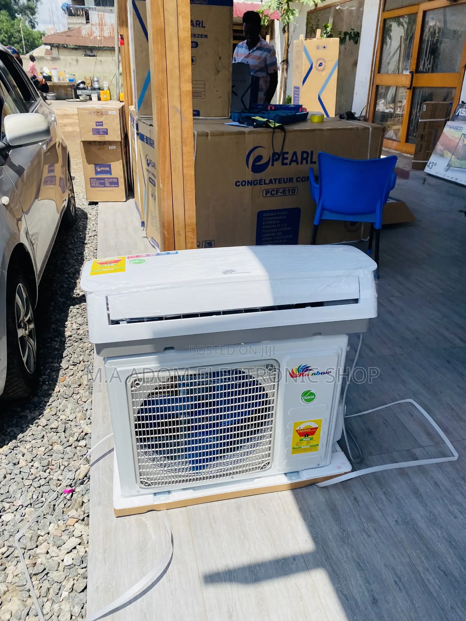 Energy Sufficient Rainbow 1.5hp R410 Air Conditioner(White).