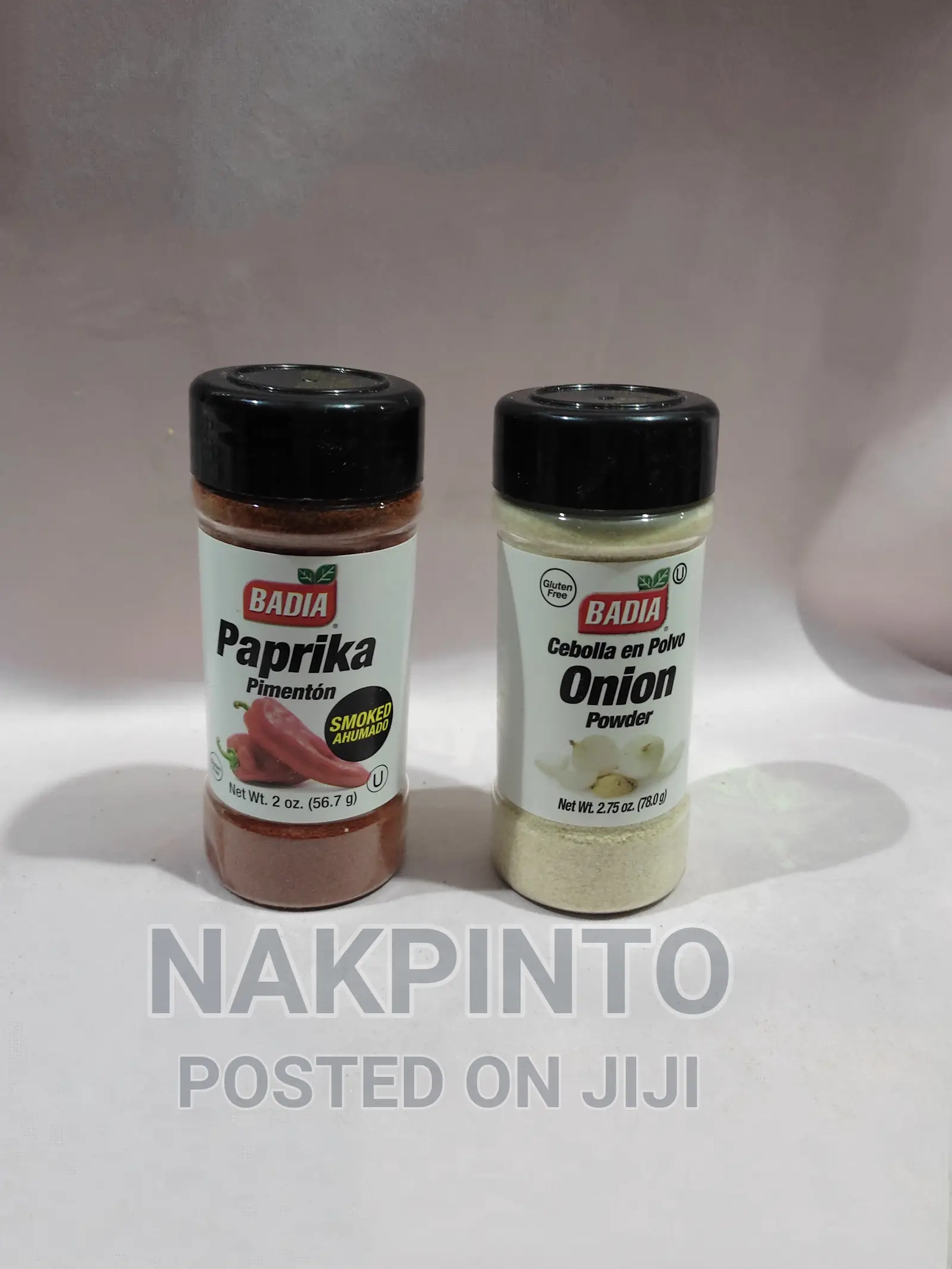 Badia Onion Powder. Smoked Paprika Powder