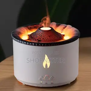 Flame Air Humidifier Volcanic Aroma Diffuser