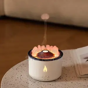 Flame Air Humidifier Volcanic Aroma Diffuser