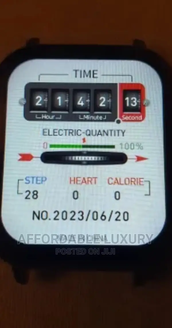 Bluetooth Fitness Tracker Touch Screen Cellphone Smart-Watch