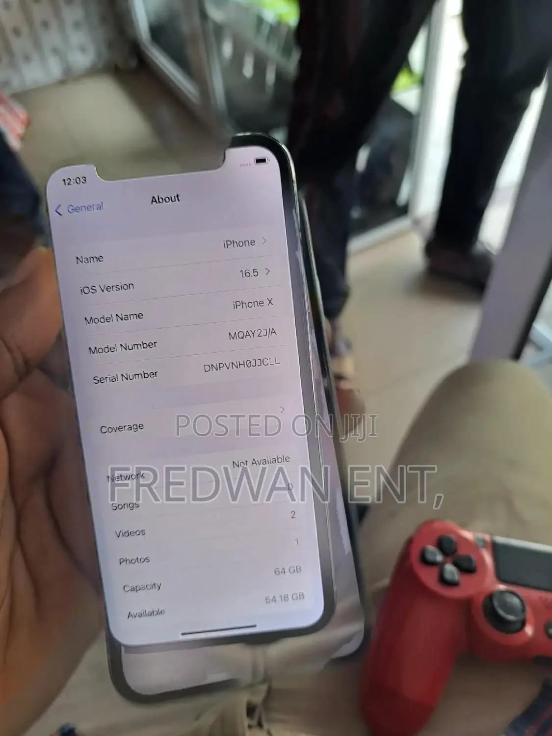 New Apple iPhone X 64 GB White