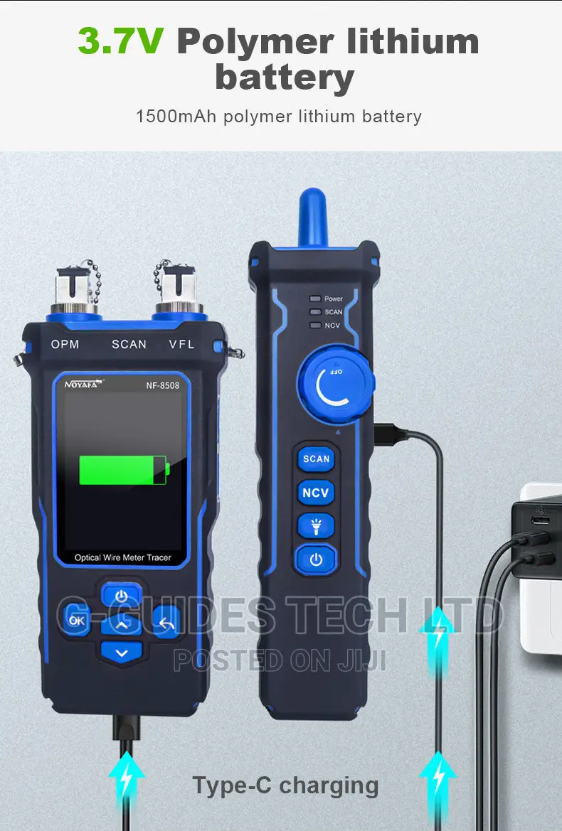 Noyafa Nf-8508 Network Cable Tester And Optical Wire Tracer