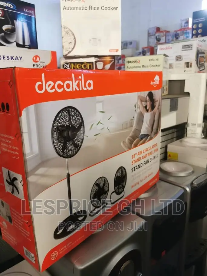Decakila 18” 60w Industrial Fan