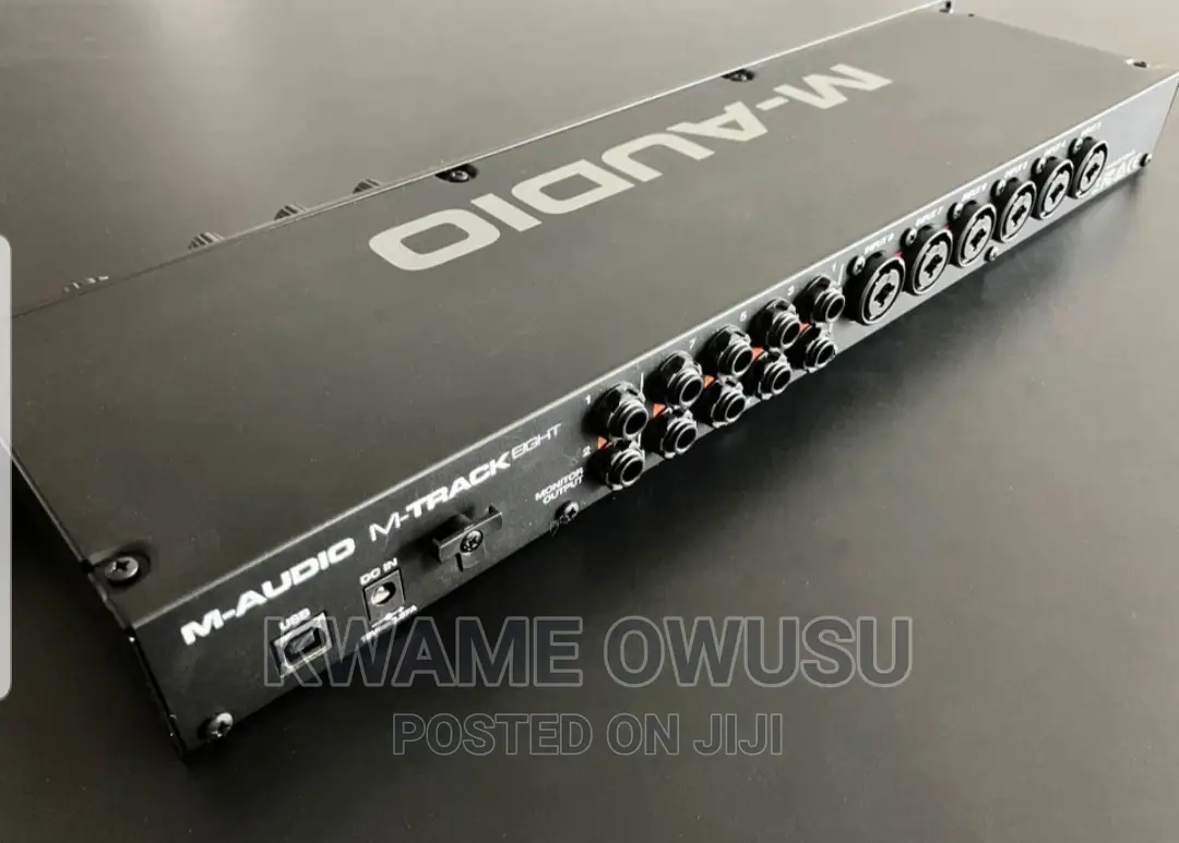 M Audio M Track Eight USB Soundcard