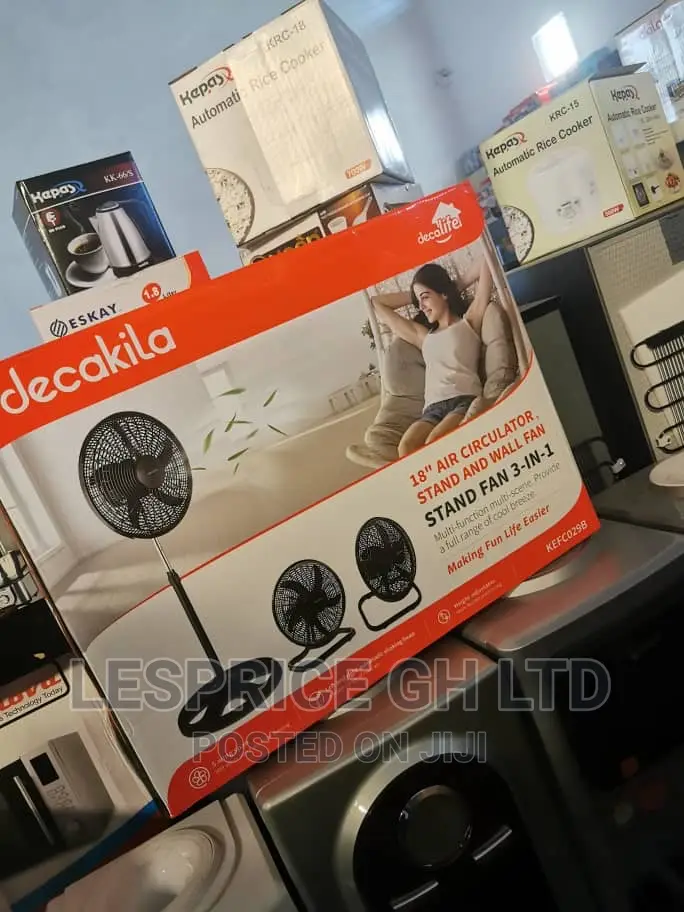 High Performance ~Decakila 18” Industrial Fan
