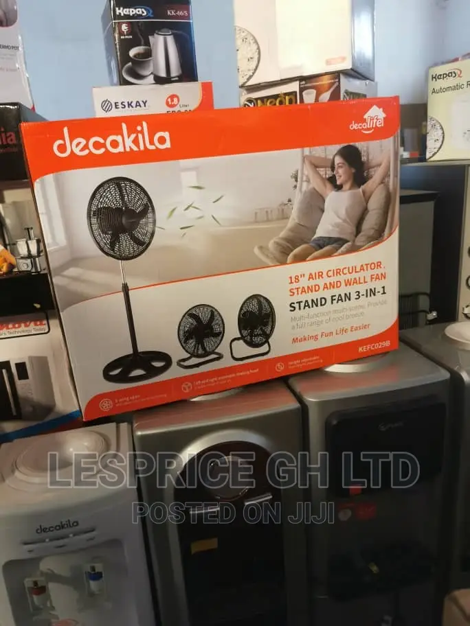 Exclusive//Decakila 18” Fan