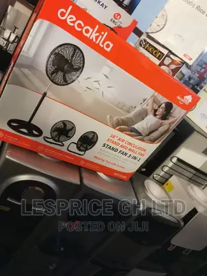 Decakila 18” Height Adjustable Fan