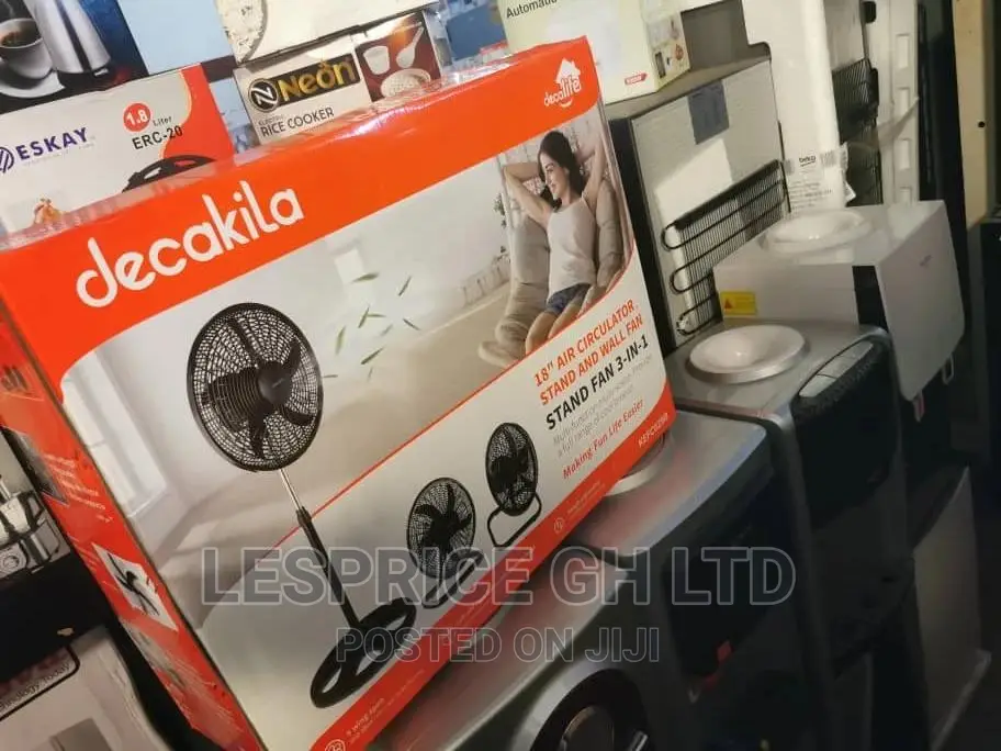 Decakila 18” Three in One Industrial Fan