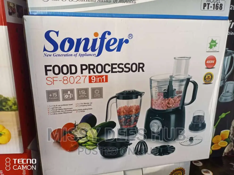 Sonifer 9in1 Food Processor