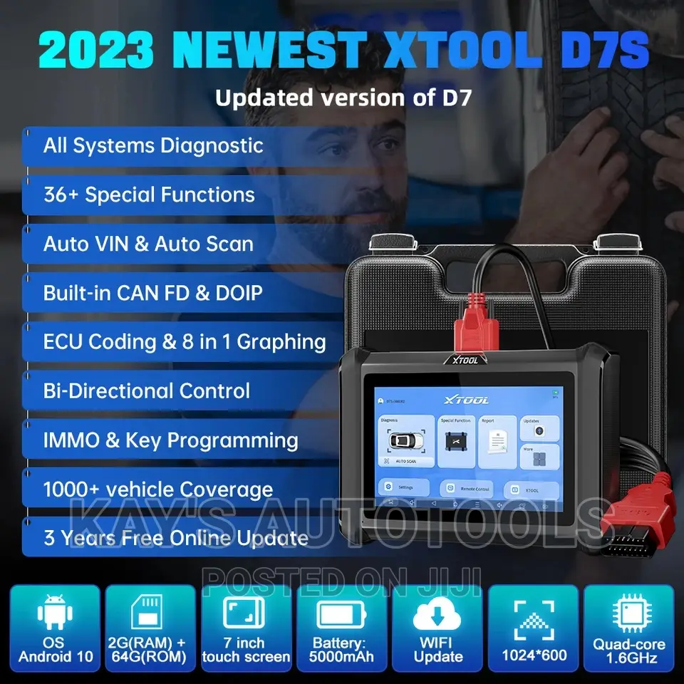 Xtool D7s Advanced Car Diagnostics Tool