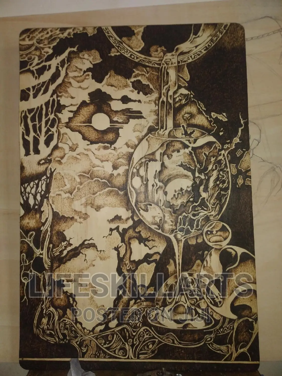 Wood Burning Art