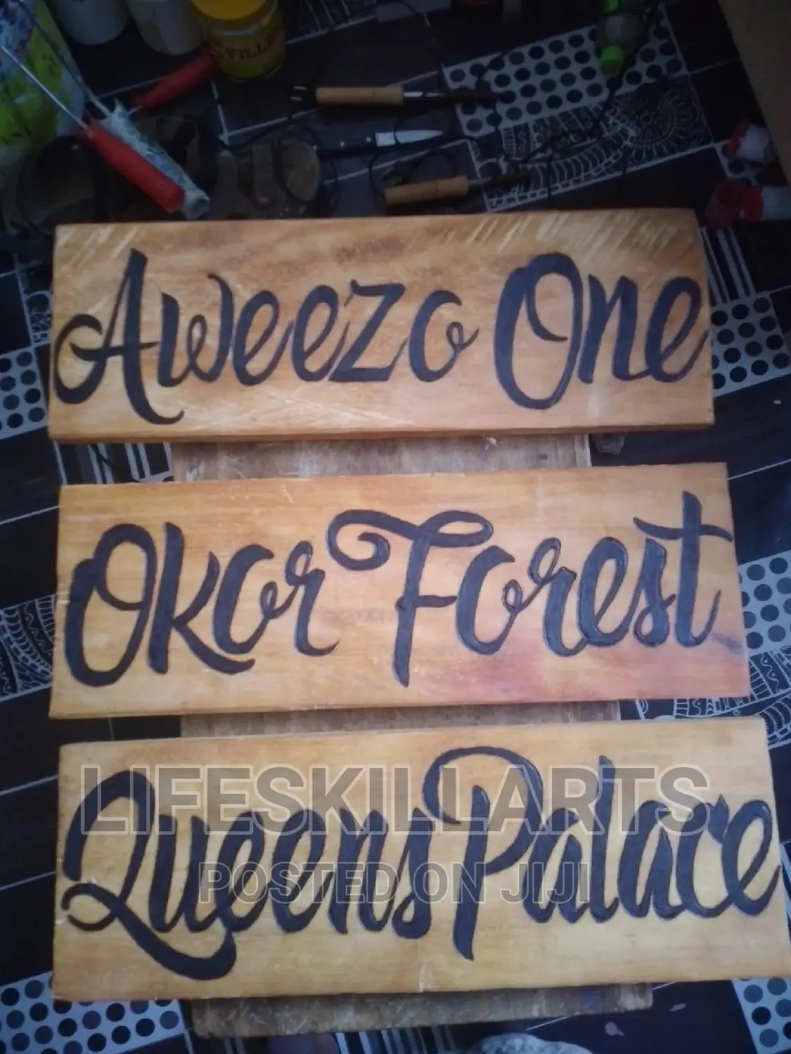 Wood Burning Art