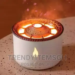 Volcanic Flame Humidifier Aroma Diffuser With Remote Control