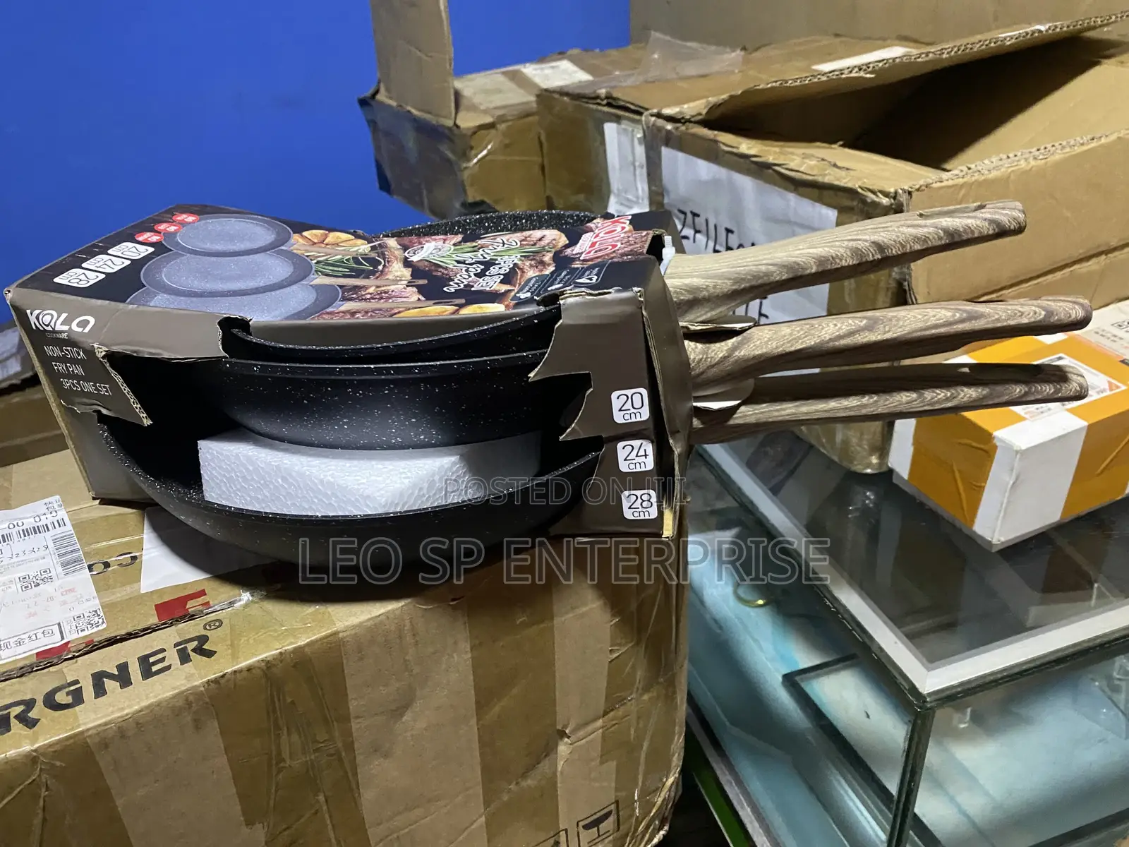 3pcs/Set 20-24-28cm Non Stick Frying Pan