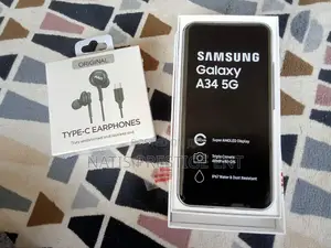 New Samsung Galaxy A34 5G 128 GB Black