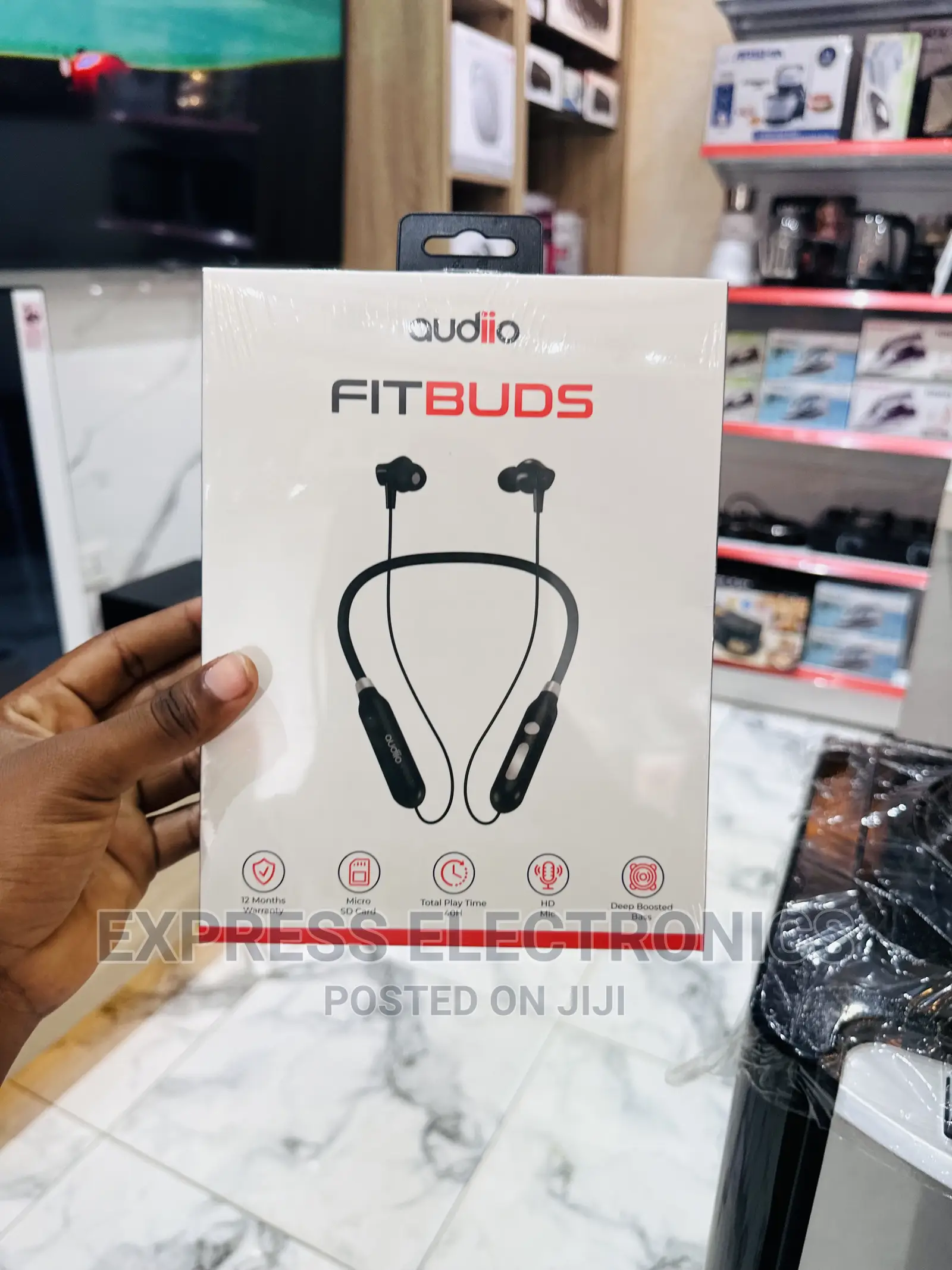 Quality Audiio Fitbuds Neckband