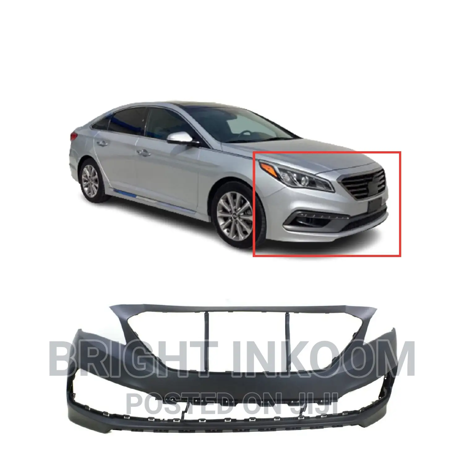 Hyundai Sonata 2015 2016 2017 Front Bumper