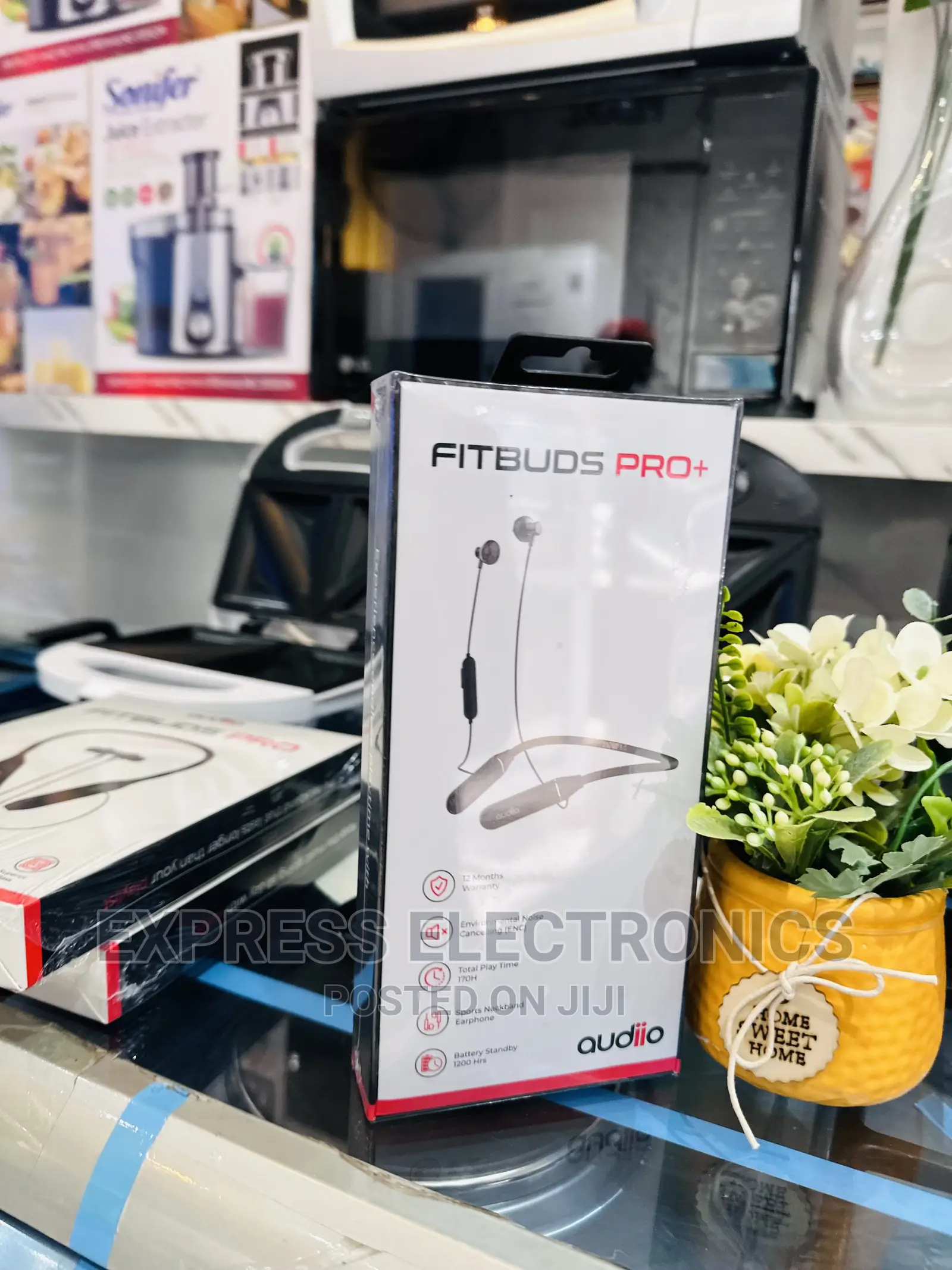Enjoy Your Tunes With Audiio Fitbuds Pro Neckband