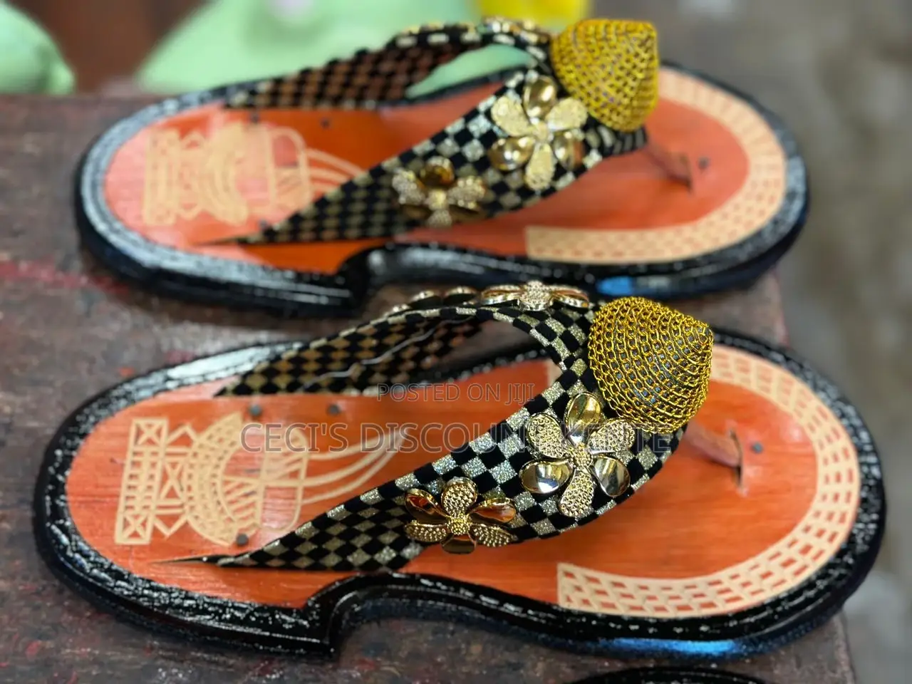 Ahenema Slippers for Royals