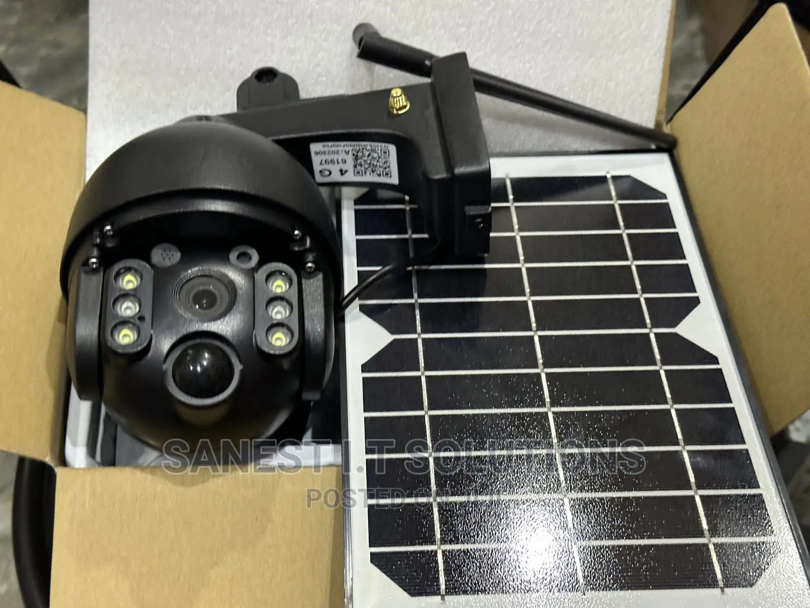 4G Solar Powered CCTV Camera