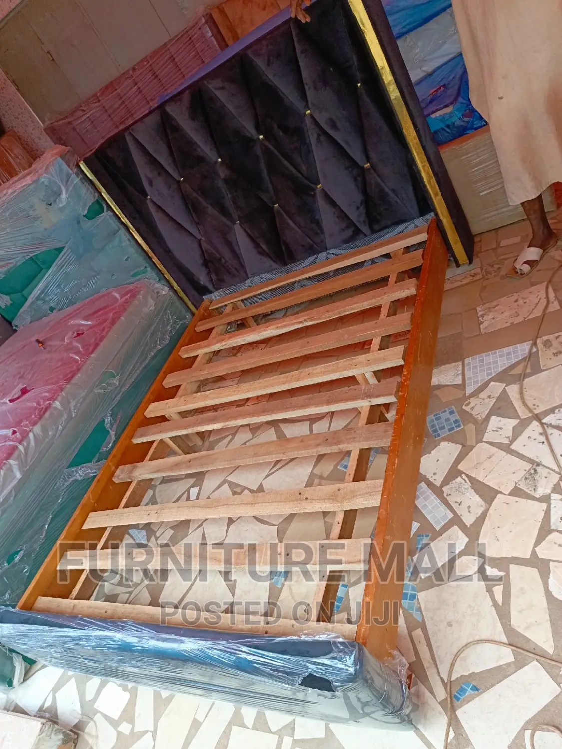 Double Bed Frame Available as Seen . Free Delivery