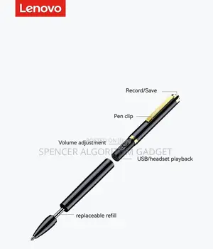 HD Lenovo Audio Voice Recorder Tape Pen
