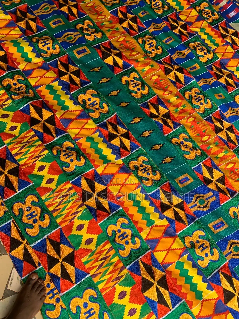 Obama Kente for the Royals