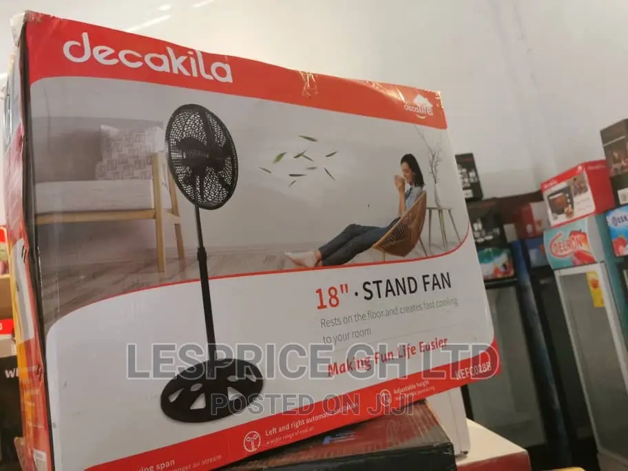 Decakila 18”-Excellent Cooling Standing Fan