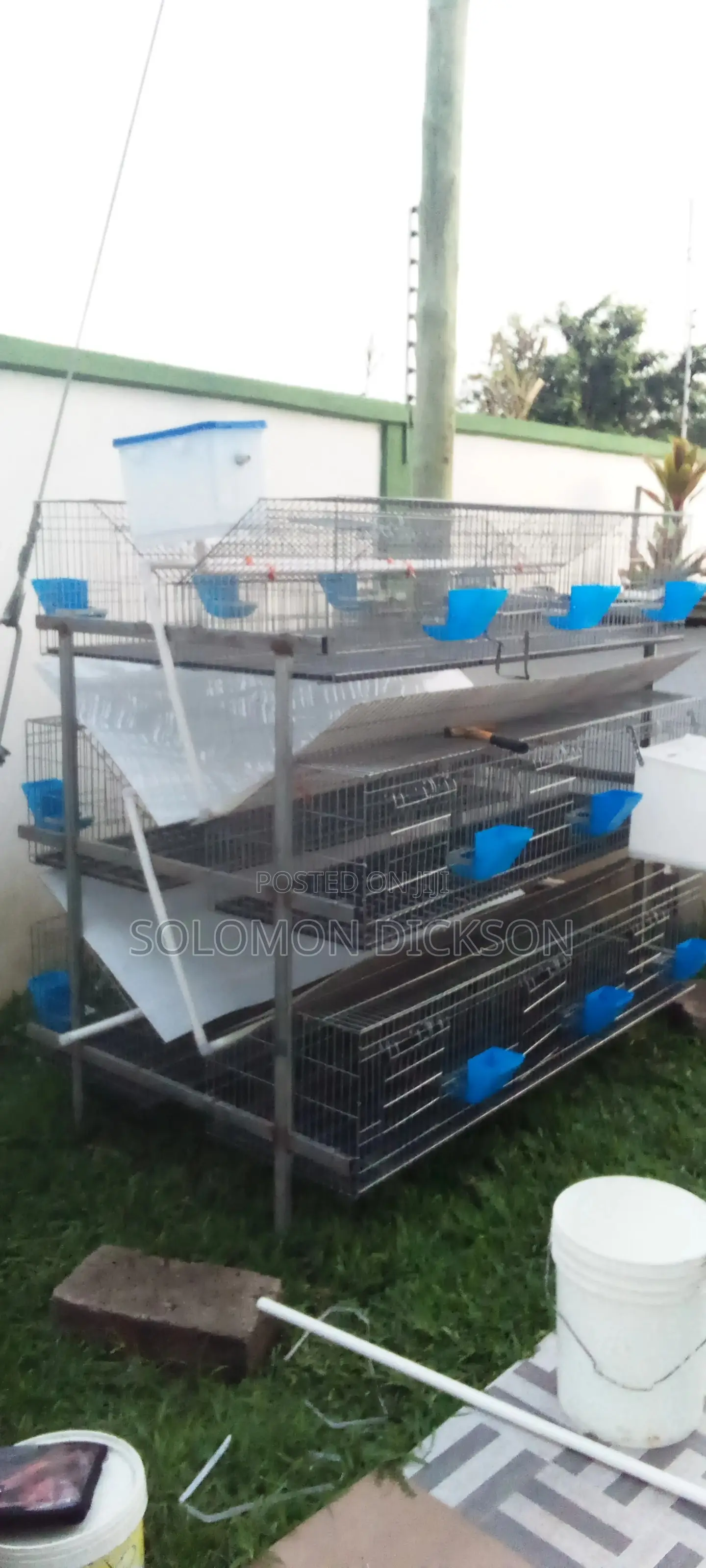 Rabbit Cage With 18 Rooms