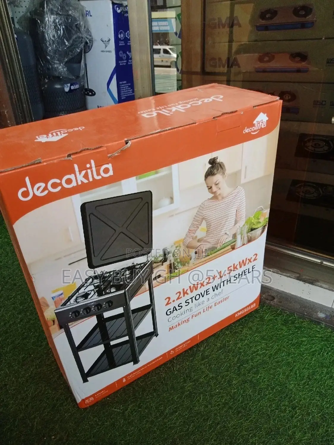 Decakila Gas Stove for Sale