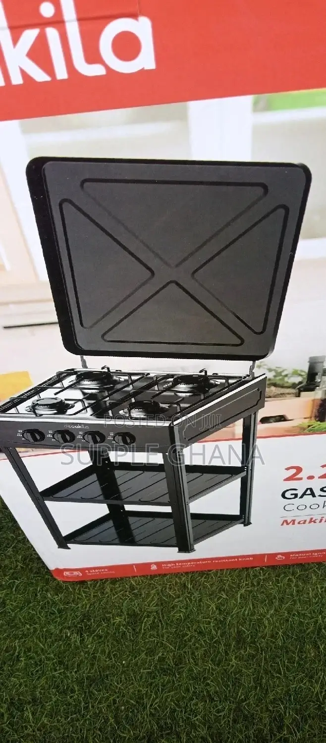 Gas Cooker 4 Bunner Decakila Cooker