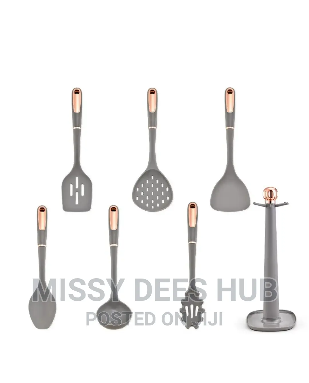 7pcs Silicone Ladle Set
