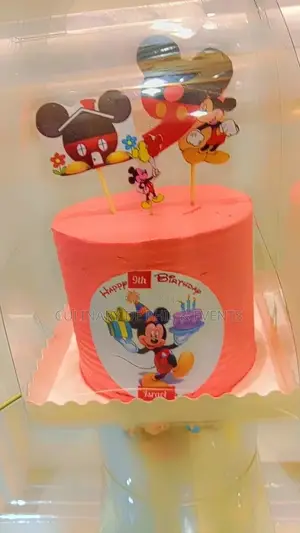 Mickey Mouse Theme Cake