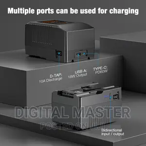 Powerextra VB006 14.4V 181wh 12.6ah v-Mount Battery