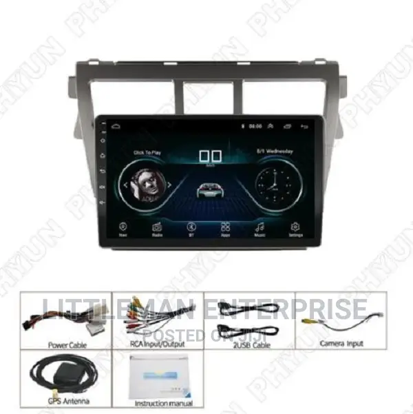 Toyota Yaris 2007-2013 Android Player +FREE CAMERA