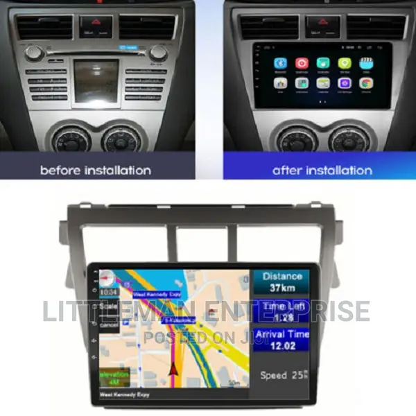 Toyota Yaris 2007-2013 Android Player +FREE CAMERA