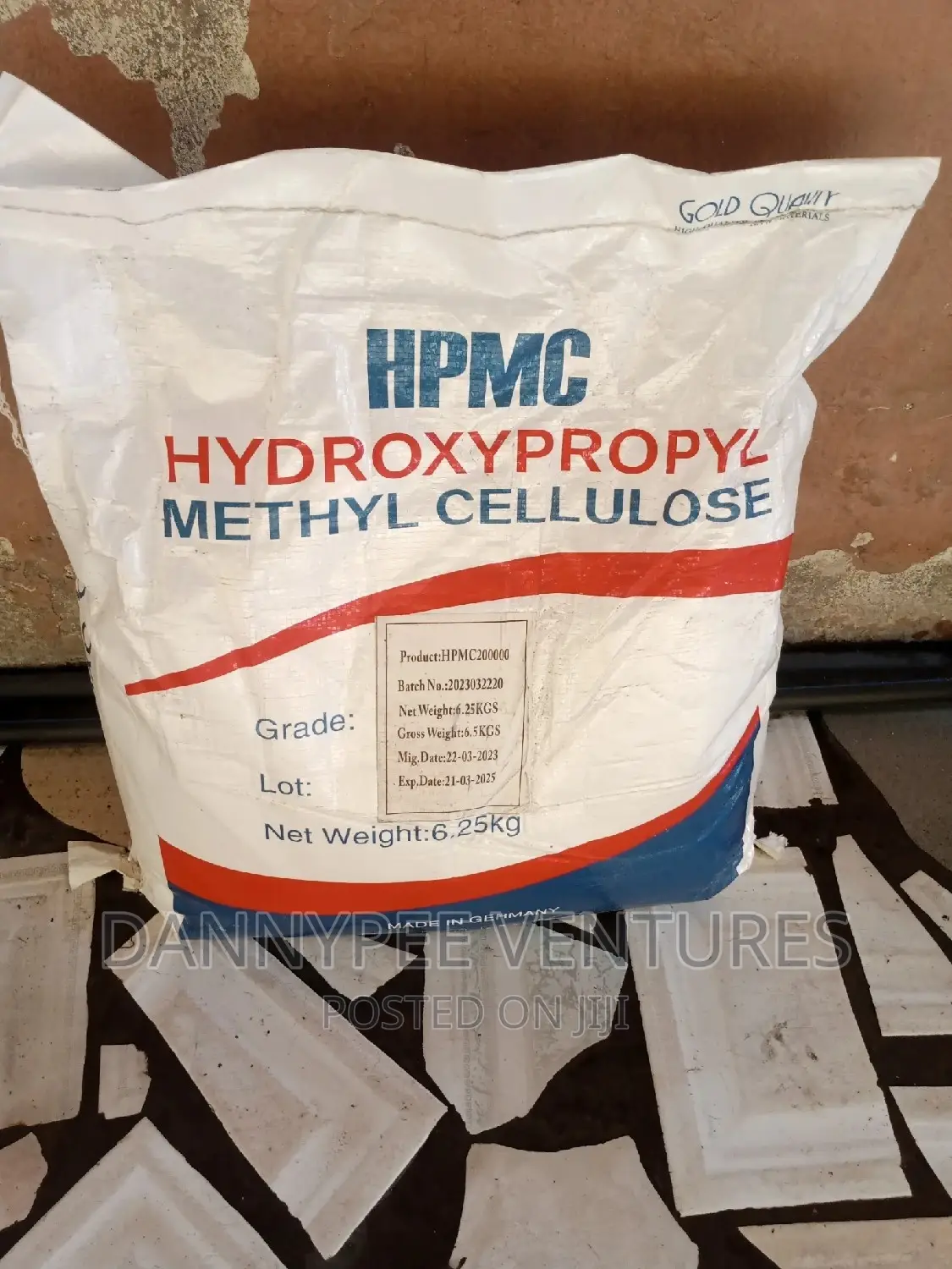 Chemical HPMC Gold Quality Type