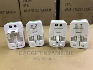 Universal (Eu/ Us/ Uk/ Au )Travel Ac Power Adaptor (100-250 Volts)