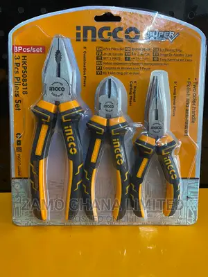 Ingco 3 PCS Pliers Set - Hkps08318