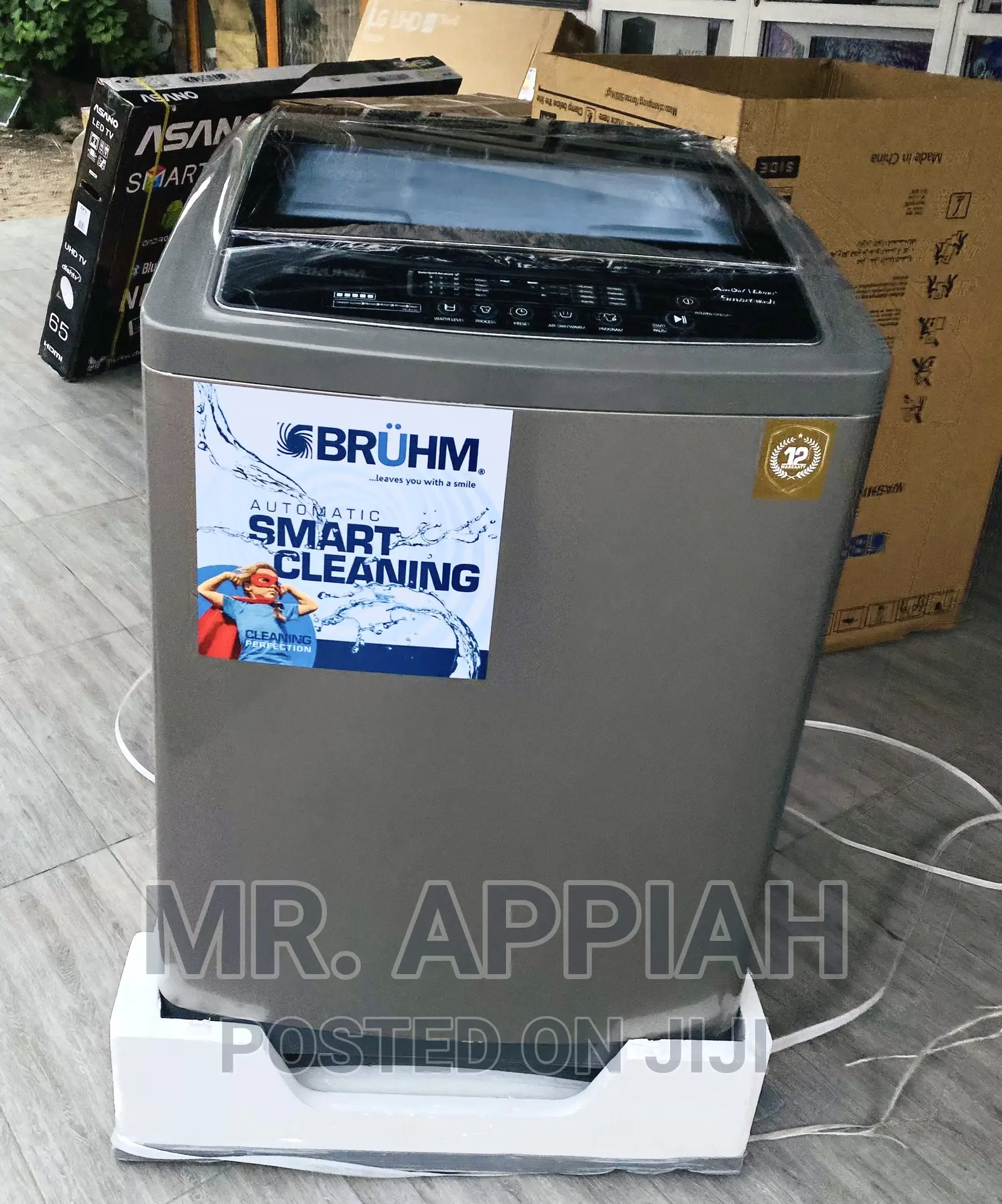 Shop Original Bruhm BWT-160SGTop Load Washing Machine(16kg)