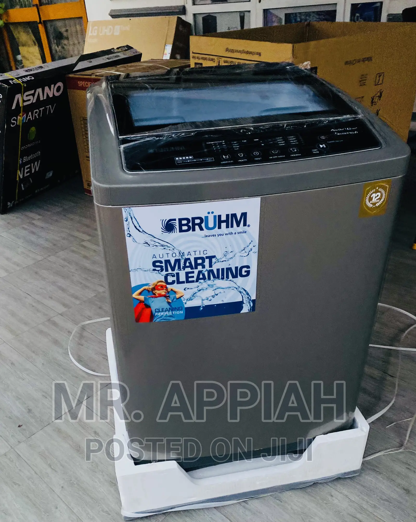 Shop Reliable Bruhm 16KGTop Load Washing Machine(BWT-160sg)