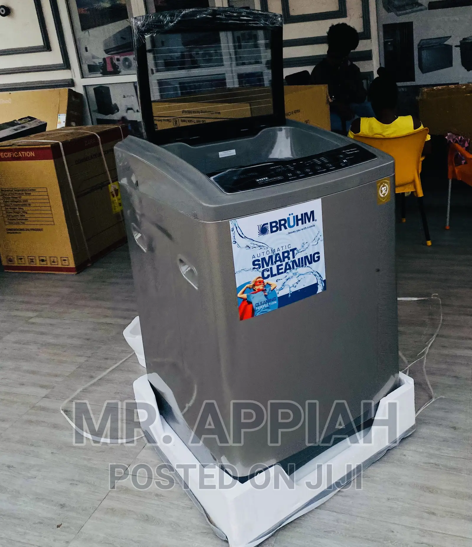 Full Automatic Bruhm 16kgTop Load Washing Machine,BWT-160sg