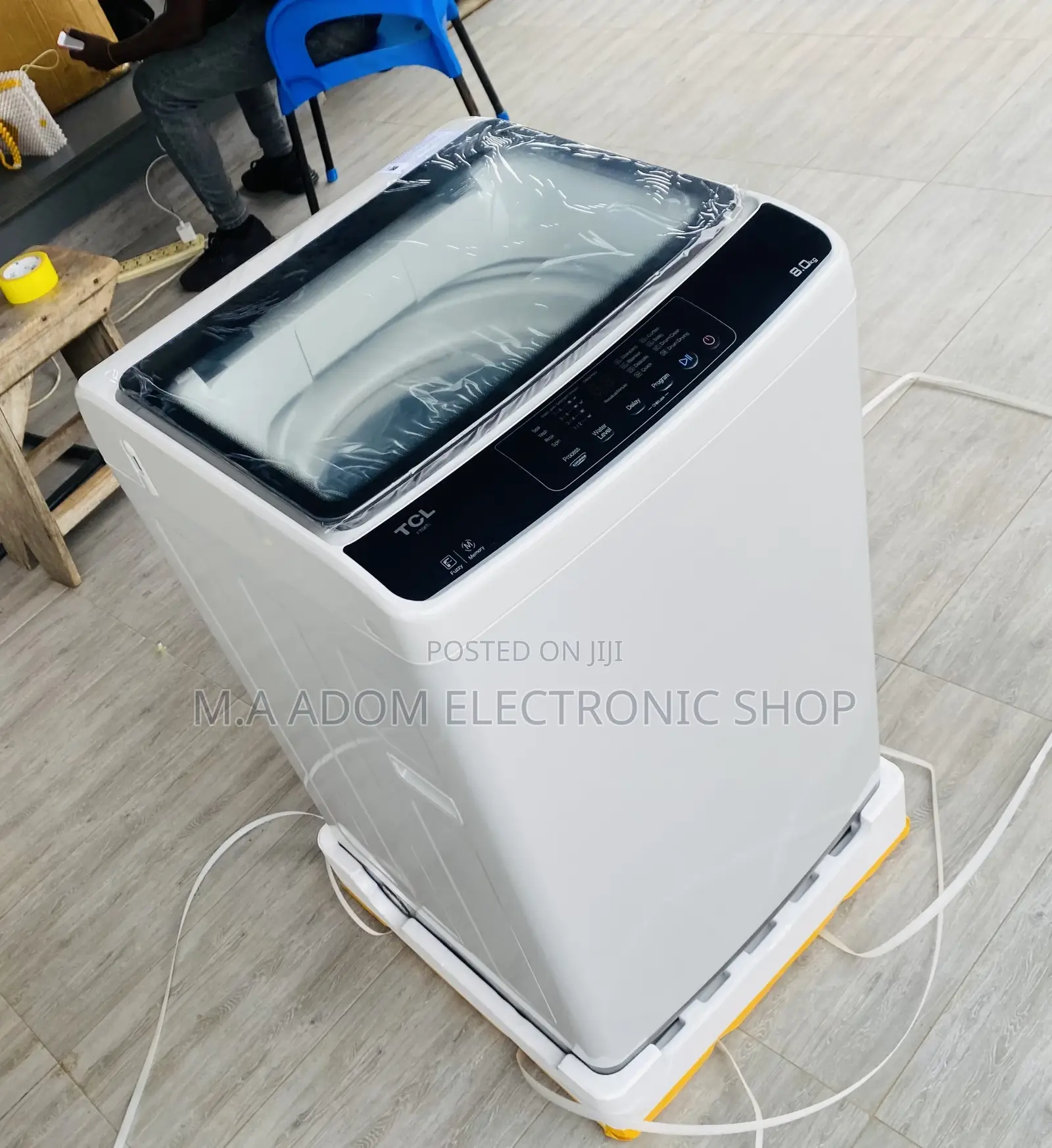 Energy Sufficient TCL Top Load Washing Machine(708 TL)Gray 