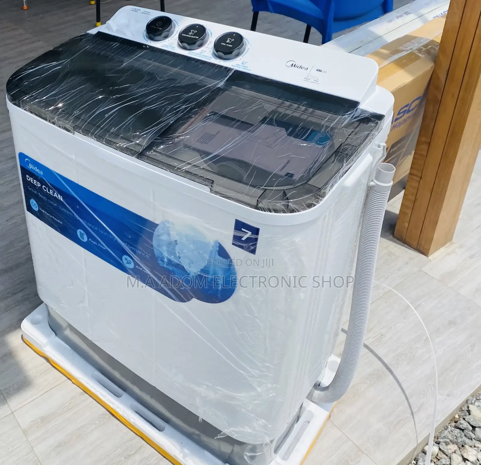 Brand New Midea 7kg Top Load Washing Machine + Spin Dry