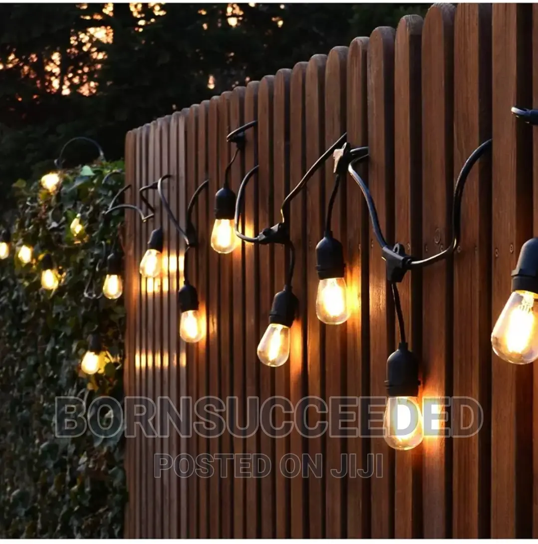 8m Outdoor String Lights Set of 10 St64 Edison