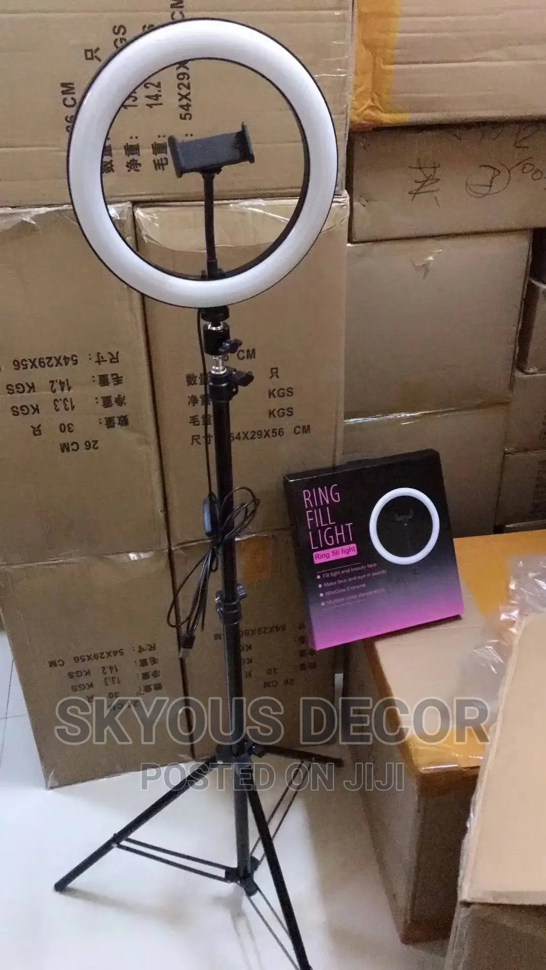 10inches Ring Light With 2.5m Stand