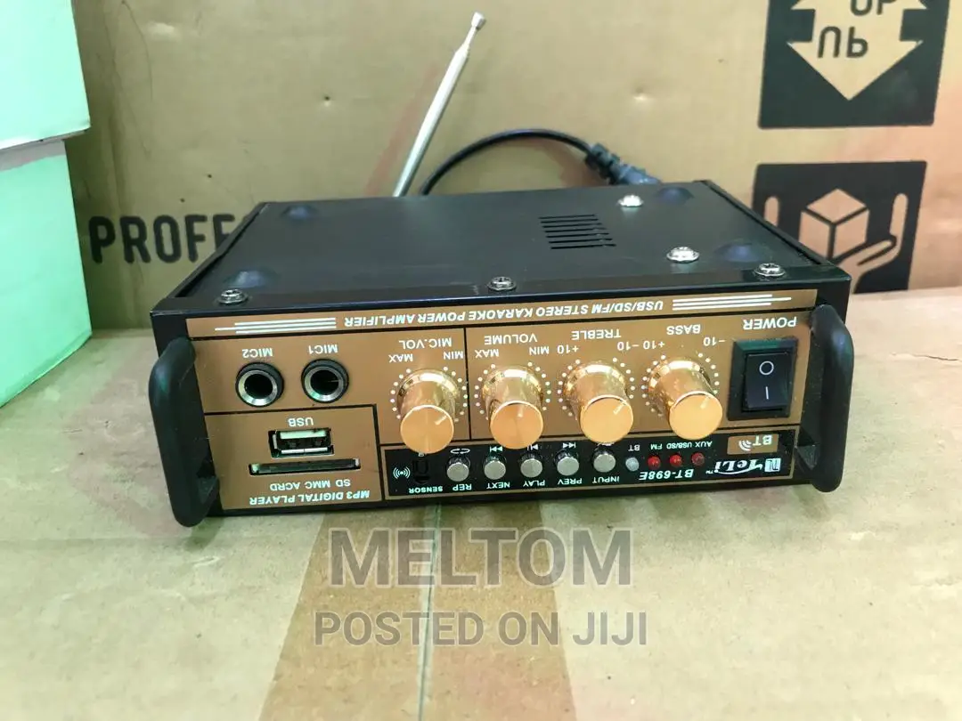 Teli Pa Stereo Karaoke Audio Power Amplifier (Bt-698e)